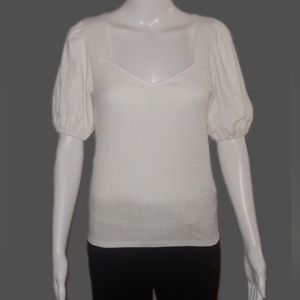 Ann Taylor LOFT White Blouse